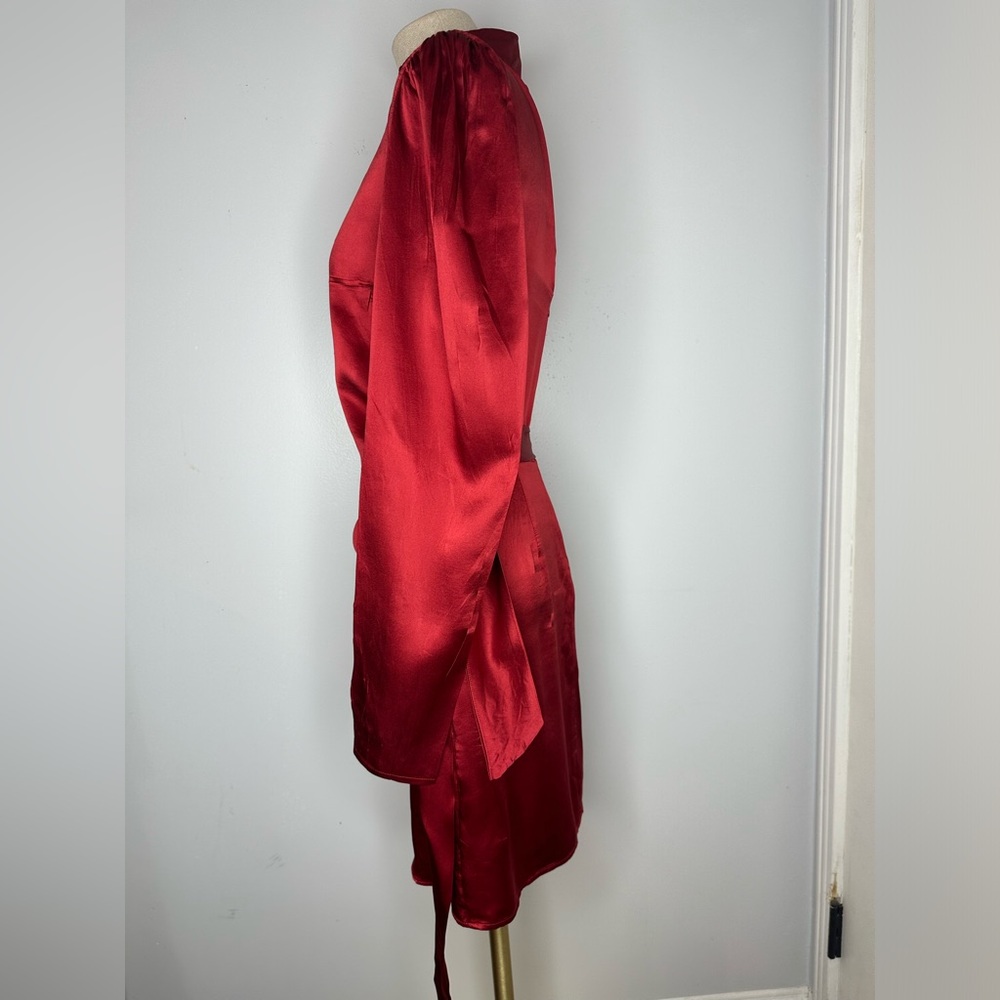 REFORMATION Josefine Dress Red - Picture 8 of 11